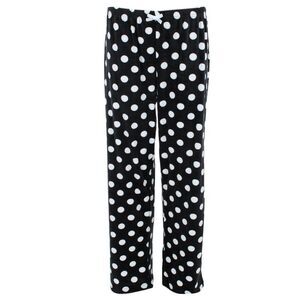 Weekending Women's Polka Dot Velour Pajama Pants